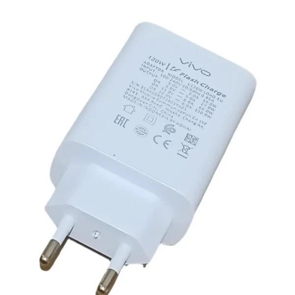 Vivo 120W Flash Charging USB Port Adapter – Fast Charger - Image 3