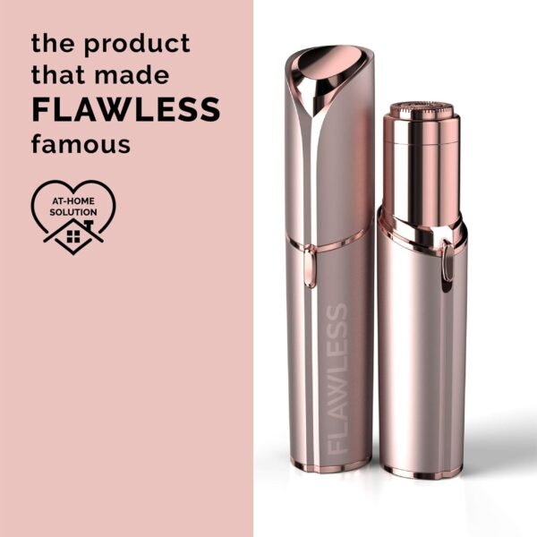 Finishing Touch Flawless Women's Painless Hair Remover , White/Rose Gold - Eye Trimmer - Image 5